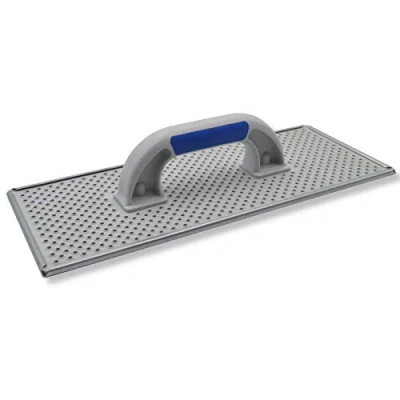 Abbildung von DEWEPRO® WDVS und Porenbeton Schleifbrett Raspelbrett mit verzinktem Stahlblech Raspelbelag 380x160mm Egalisierungsbrett Handschleifer
