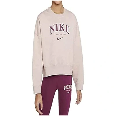 Abbildung von Nike Sportswear Trend CREW Sweatshirt für Kinder, Größe: 122/128, Pink oxford