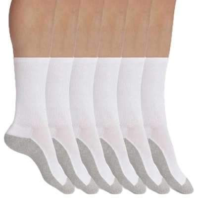 Abbildung von Dim Herren Ecodim Sport Confort Antichoc et Resistance X6 Socken, weiß, 40 45 (6er Pack)