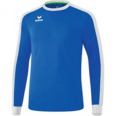 Abbildung von Erima Unisex Kinder Retro Star Trikot Langarm, New Royal/Weiß, 128 EU