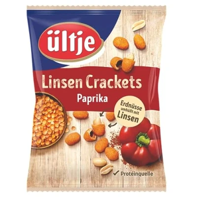 Abbildung von ültje Linsen Crackets, Paprika, 110g
