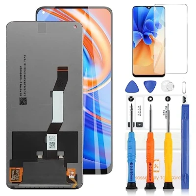 Abbildung von LADYSON LCD Bildschirm für Xiaomi Mi 10T 5G/Mi PRO 5G/Redmi K30S M2007J3SC M2007J3SY Ersatz Display Touchscreen Digitizer Kit mit Werkzeug (schwarz)