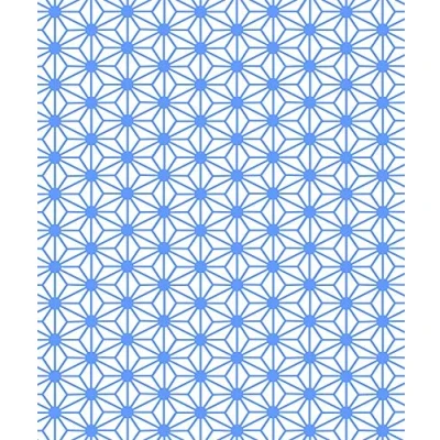 Abbildung von Clairefontaine 393818AMZC Set mit 40 Blätter Seidenpapier gefaltet 50x70cm 18g, Raute Blau, 1