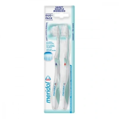 Abbildung von meridol Zahnbürste Zahnfleischschutz 2er Pack 2 St