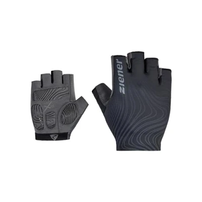 Abbildung von Ziener Herren Clem Fahrrad/Mountainbike/Radsport Handschuhe Kurzfinger atmungsaktiv,dämpfend, Black, 7