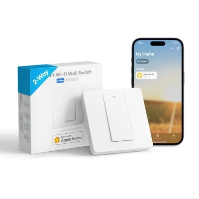 Abbildung von Meross MSS550X, Kabellos, WLAN, Weiß, Wand, 802.11b, 802.11g, Wi Fi 4 (802.11n), AC