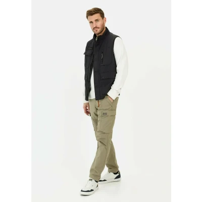Abbildung von camel active Herren Outdoor Weste mit Stehkragen Dunkelblau, menswear 56
