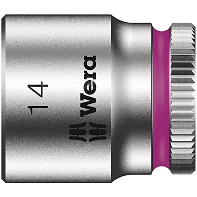 Abbildung von Wera 05003513001 Zyklop Steckschlüsseleinsatz 8790 HMA, mit 1/4&quot; Antrieb, 14.0 mm