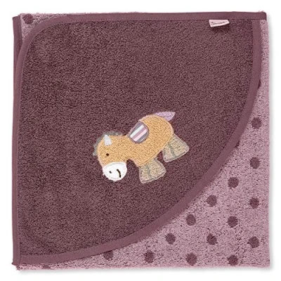 Abbildung von Sterntaler Kapuzenbadetuch Pauline, Pony Alter: ab 0 Monaten, 80 x cm, Helllila