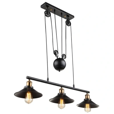 Abbildung von Lighting LENIUS Hängeleuchte Metall kupferfarben, 3x E27