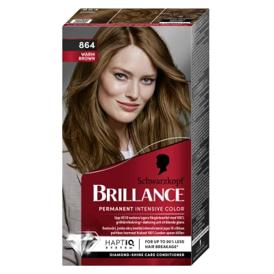 Abbildung von Schwarzkopf Brillance Intensive Color Creme 864 Warm Brown