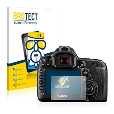 Abbildung von BROTECT Schutzglas für Canon EOS 5D Mark IV Schutzfolie Panzer Folie Glas [Extrem Kratzfest 9H, Anti Fingerprint, Ultra Transparent]