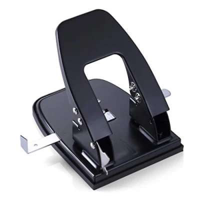 Abbildung von Officemate 90079 Papierstanzer, 2 Löcher, Kapazität 30 Blatt, Schwarz