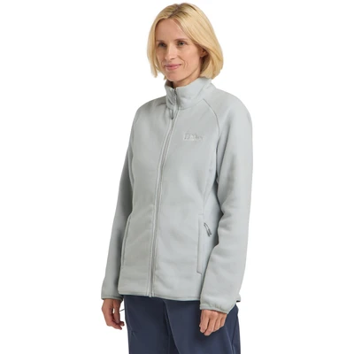 Abbildung von Jack Wolfskin Moonrise Fleecejacke, Damen, Größe: Large, Cool grey