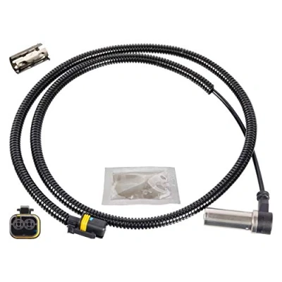 Abbildung von FEBI BILSTEIN 170603 ABS Sensor Vorderachse links mit Fett, Hülse 1750 1110 MAN: TGS