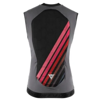 Abbildung von Dainese Women&#039;s Flexagon Waistcoat 2 Wmn Skischutzweste, Ski Rückenprotektor, Silber/Schwarz, XL