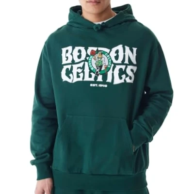 Abbildung von New Era NBA Boston Celtics Hoodie Vereinsmannschaften, Herren, Größe: Medium, Dark green/white