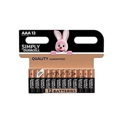 Abbildung von Duracell Simply AAA Batterien (12 Stück)