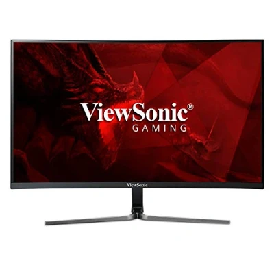 Abbildung von Viewsonic VX2458 C MHD 60 cm (24 Zoll) Curved Gaming Monitor (Full HD, FreeSync, 1 ms, 144 Hz, HDMI, DP, geringer Input Lag) Schwarz