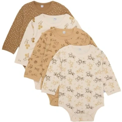 Abbildung von PIPPI Baby 4er Pack Langarm Body aus Oeko TEX Materialien
