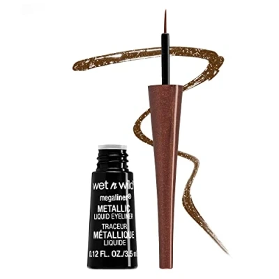 Abbildung von WET N WILD MegaLiner Metallic Liquid Eyeliner Brown