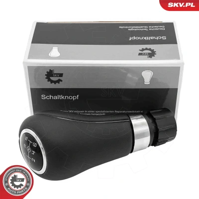 Abbildung von ESEN SKV 63SKV201 Schalthebelknauf Kunststoff, Synthetikleder MERCEDES BENZ: C Klasse Limousine, T modell