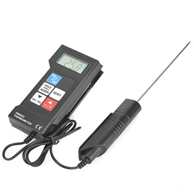 Abbildung von Professionelles Digitales Thermometer mit Fühler Hochpräzises Elektronisches Wassertemperatur, EM502C für Lebensmittel Industrie