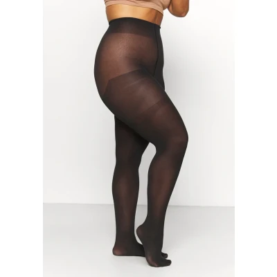 Abbildung von camano Online Women Curvy Tights Strumpfhose, Damen, Größe: 52/54, Black