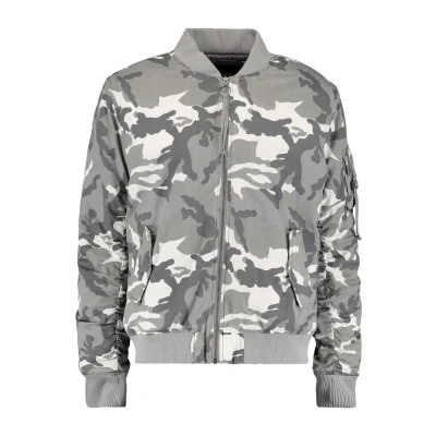 Abbildung von Urban Classics Vintage CAMO Bomberjacke snow, Herren, Größe: Medium, Snow