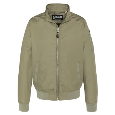 Abbildung von Schott Kenny Bomberjacke, Herren, Größe: Medium, Sage kaki