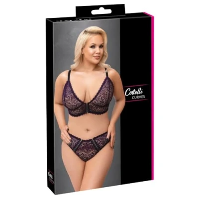 Abbildung von Bralette plus Slip aus Spitze