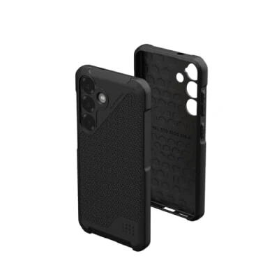 Abbildung von Samsung Galaxy S25 Hülle MagSafe Silikon UAG Soft Case/Backcover Handyhülle Schwarz Shockproof/Stoßfest