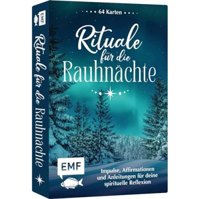 Abbildung von Kartenbox: Rituale für die Rauhnächte Impulse, Affirmationen und Anleitungen deine spirituelle Reflexion: Mit 64 Energie Karten durch magischste Zeit des Jahres
