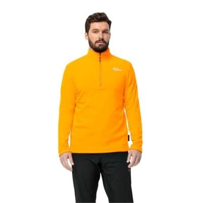 Abbildung von Jack Wolfskin Taunus HZ M Fleecepullover, Herren, Größe: Medium, Black olive