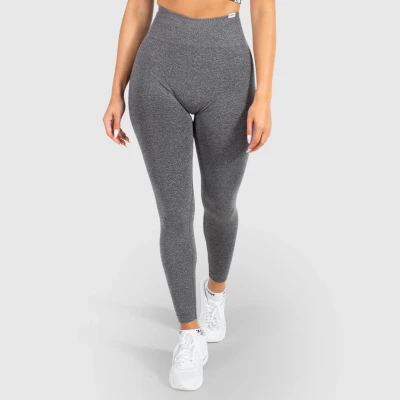 Abbildung von Smilodox Amaze Scrunch Tights, Damen, Größe: Large, Anthrazit melange