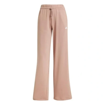 Abbildung von adidas Damen Essentials SMALL Logo Feel Cozy Open Hem Pants, warm Clay/White, XL