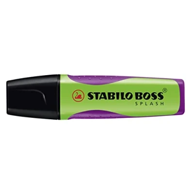Abbildung von Textmarker STABILO BOSS SPLASH Einzelstift grün