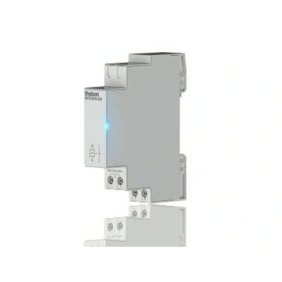 Abbildung von Theben 3120130 OKTO ES12 230 Stromstoßschalter I Stromstoßrelais 230V Elektronisch DIN Schiene Hutschiene 1 Schließer LED BIS 600W Lichtsteuerung