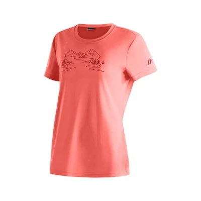 Abbildung von Maier Sports T Shirt Wilma Print Damen Funktionsshirt, Freizeitshirt mit Aufdruck, Regular Fit