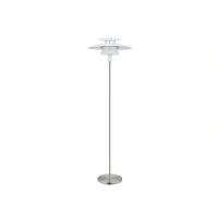 Abbildung von Eglo 98389 Stehleuchte BRENDA weiß, nickel matt Ø43cm H:145cm