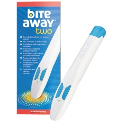 Abbildung von bite away two, der original Stichheiler, elektronische Insektenstichheiler für die schnelle Behandlung von Mückenstichen, Hitzestift, bis zu 300 Anwendungen. Ersetzt nicht den Mückenschutz