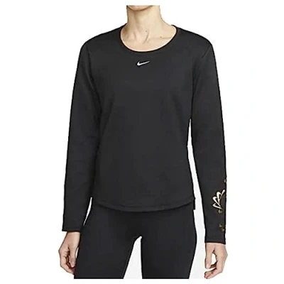Abbildung von Nike Performance ONE Langarmshirt, Damen, Größe: XS, Black/photon dust/white