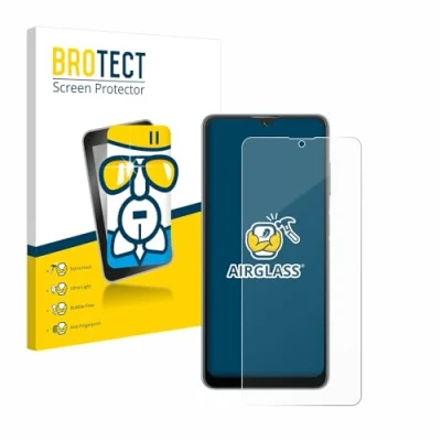 Abbildung von BROTECT Schutzglas für Blackview A53 Schutzfolie Panzer Folie Glas [Extrem Kratzfest 9H, Anti Fingerprint, Ultra Transparent]