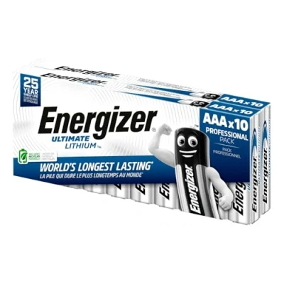 Abbildung von Energizer Ultimate Lithium Batterie Mini Stylus AAA FR03 Micro 1,5 V Maximale Leistung und lange Lebensdauer für Geräte Taschenlampen Spielzeug Kameras 5 Blister mit 4 Batterien