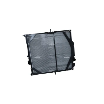 Abbildung von NRF 529702 Kühler, Motorkühlung Aluminium 900 862 48 mit Rahmen Kühlrippen gelötet