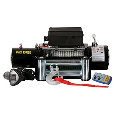 Abbildung von Berger + Schröter 31807 Profi Seilwinde, 12 V, Stahlseil