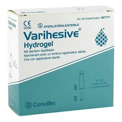 Abbildung von Varihesive Hydrogel mit Applikator