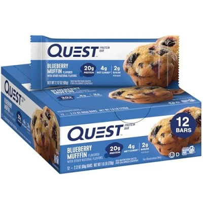 Abbildung von Quest Nutrition Bars (12x60g) Blueberry Muffin