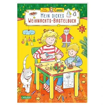 Abbildung von Conni Gelbe Reihe (Beschäftigungsbuch): Mein dickes Weihnachts Bastelbuch: ein tolles Geschenk und großer Spaß für Kinder ab 4