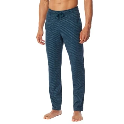 Abbildung von Schiesser Herren Lange Schlafhose Mix + Relax Pyjamaunterteil, Dunkelblau_180289, 54